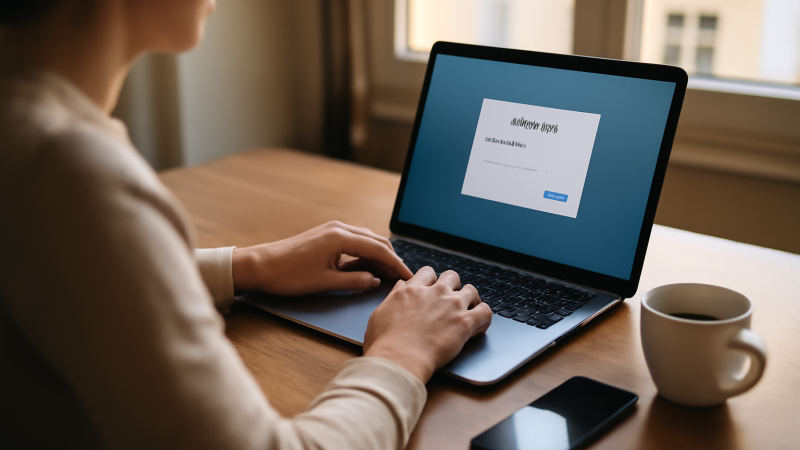 Adviseo mon compte : connexion pas à pas