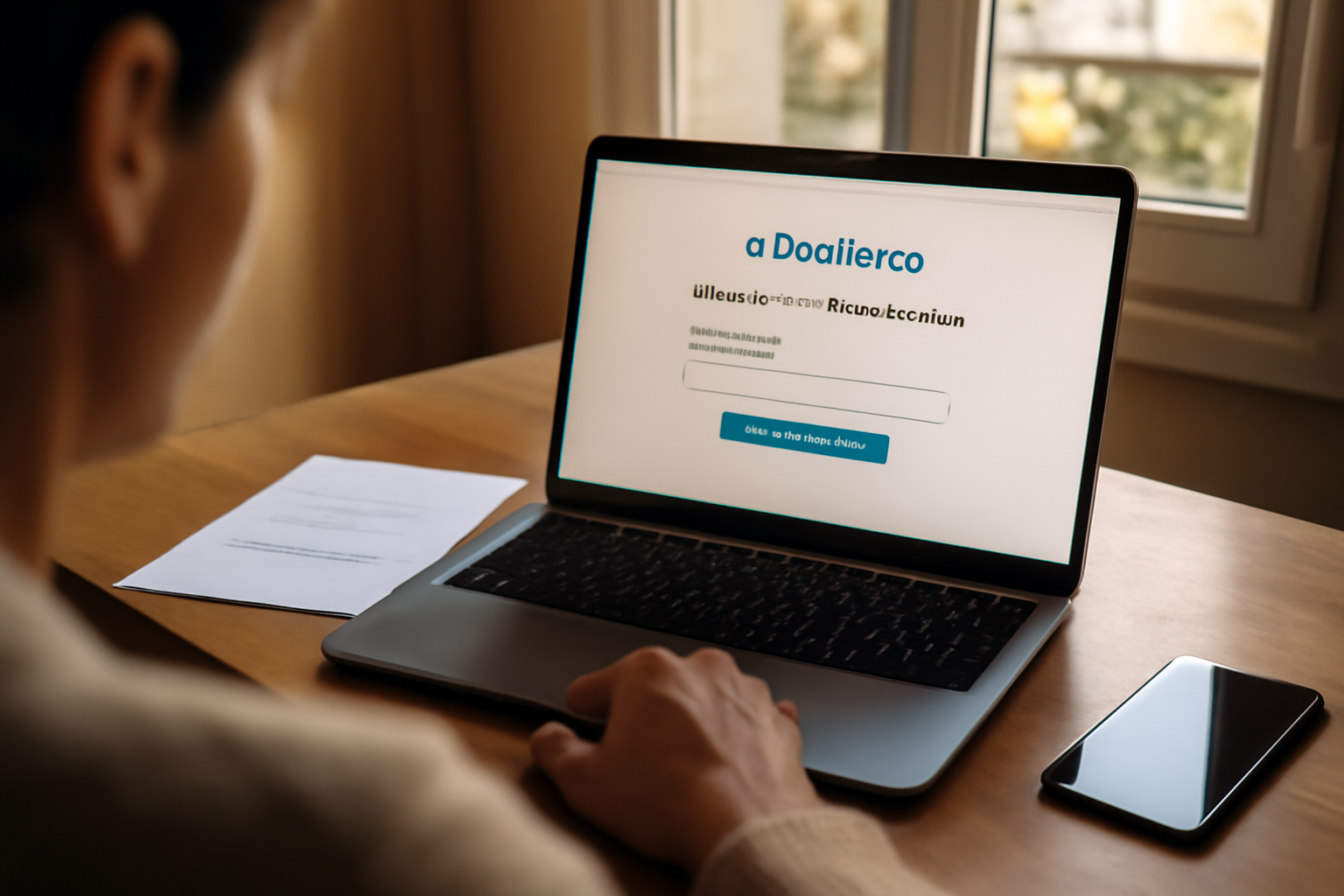 Activer votre coffre-fort eDocPerso sur https://edocperso.fr/activate avec un ordinateur et un document d’activation