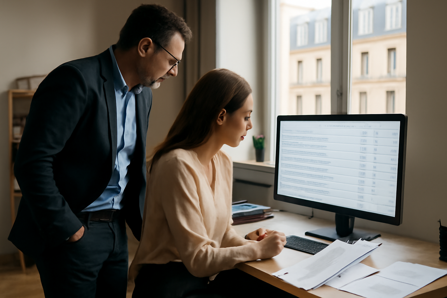 Changer le nom de domaine d'un lien sur un site web en France, écran avec redirections et URLs