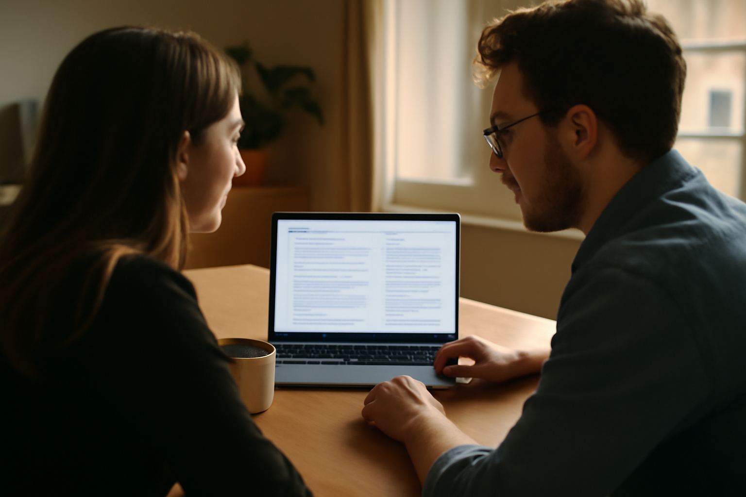 ia overview sur un écran d’ordinateur en France, équipe marketing consultant la SERP