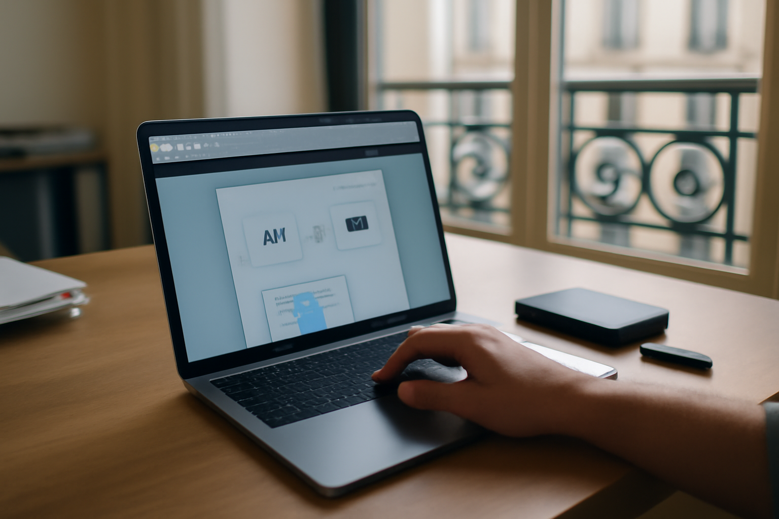 convertisseur avi to mp4 en ligne sur écran d’ordinateur, fichier AVI prêt à être converti