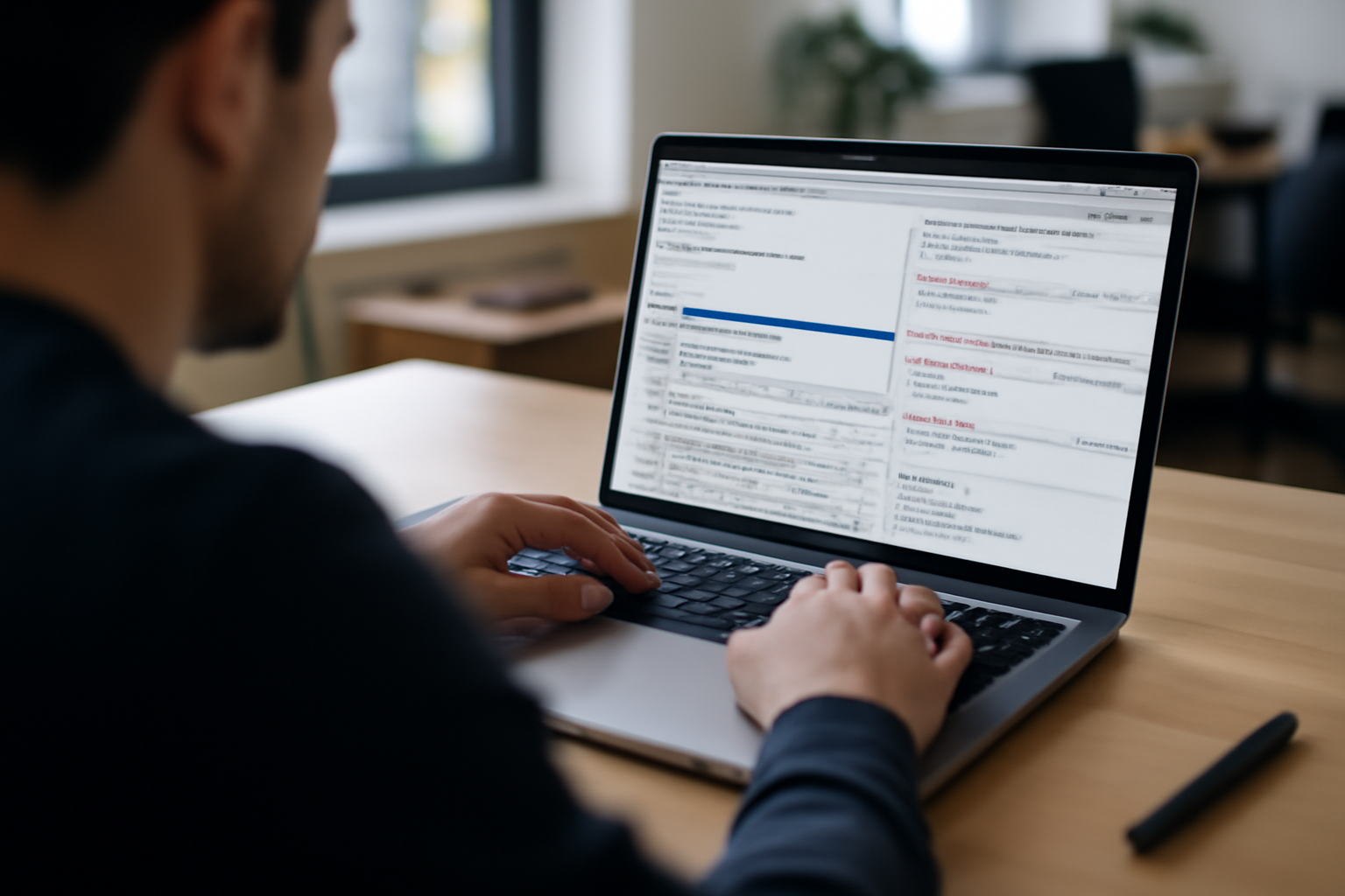 css display block sur un écran d’ordinateur montrant un layout web en DevTools