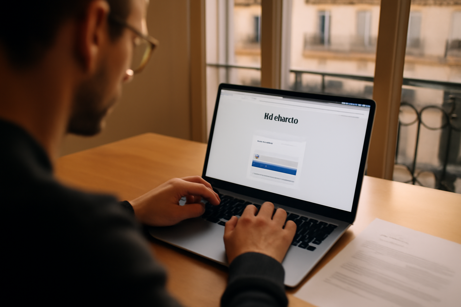 Connexion au webmail one one mail sur ordinateur, vérification de l’URL en https