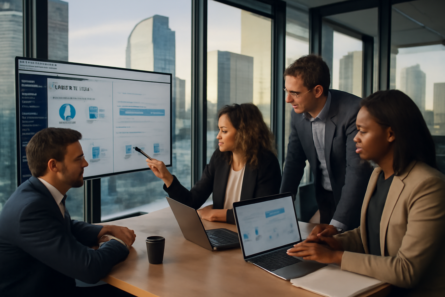 pardot consulting en réunion B2B à Paris