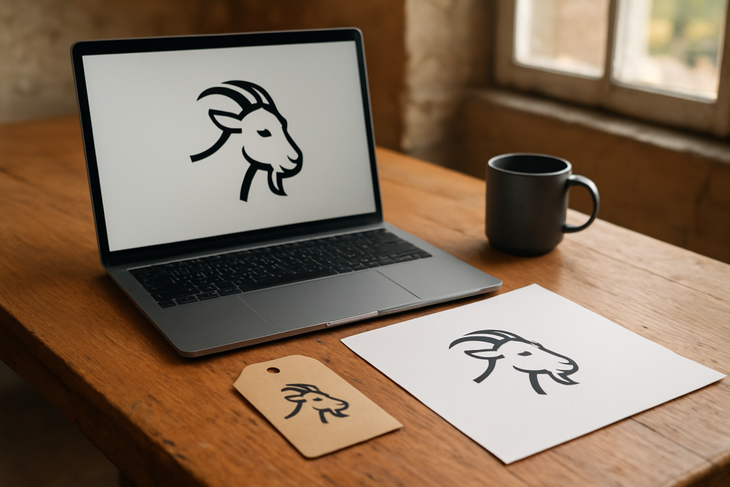 Logo chevre : modèles et création pro