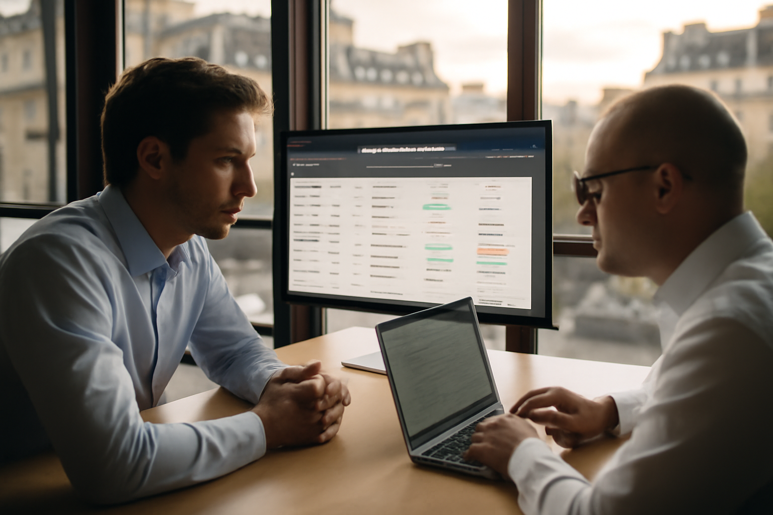 mdm device management : console de gestion de flotte sur écran au bureau